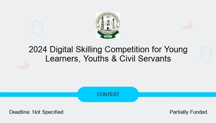 2024 Digital Skilling Competition for Young Learners, Youths & Civil Servants