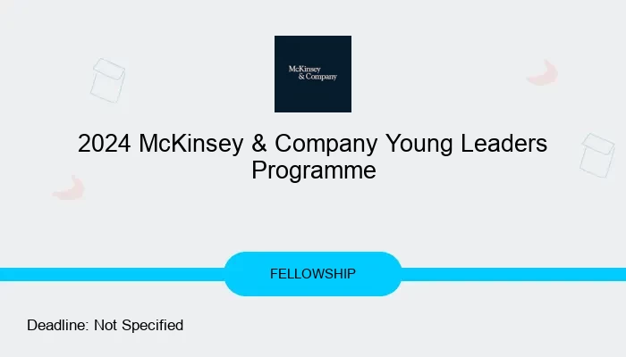 2024 McKinsey & Company Young Leaders Programme