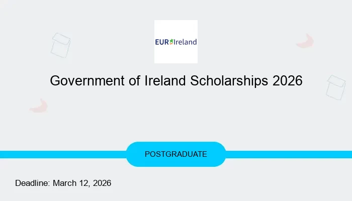 Government of Ireland Scholarships 2026