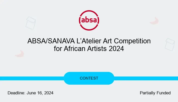 ABSA/SANAVA L’Atelier Art Competition for African Artists 2024