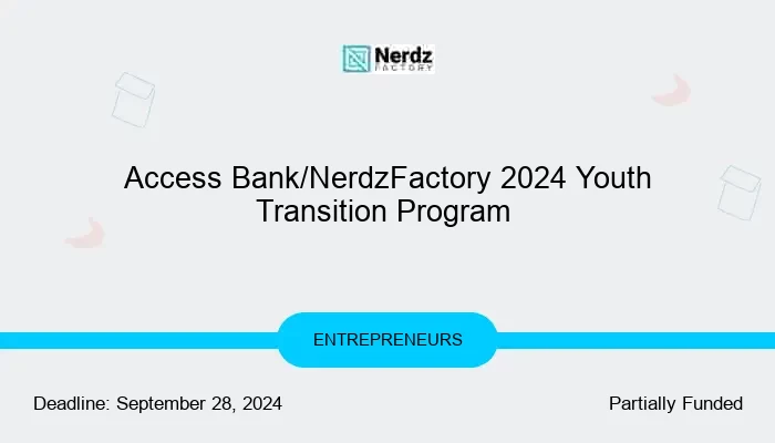 Access Bank/NerdzFactory 2024 Youth Transition Program