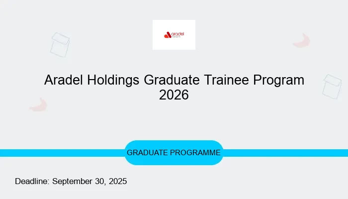 Aradel Holdings Graduate Trainee Program 2026