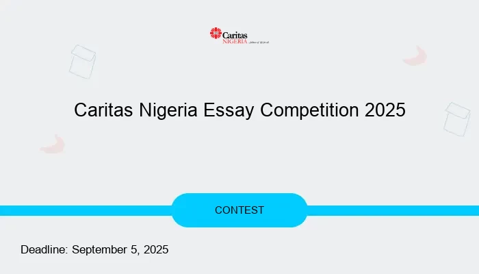 Caritas Nigeria Essay Competition 2025