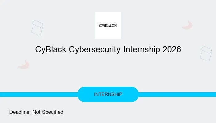 CyBlack Cybersecurity Internship 2026