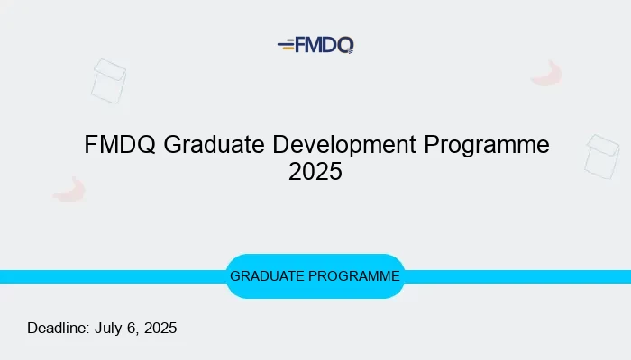 FMDQ Graduate Development Programme 2025