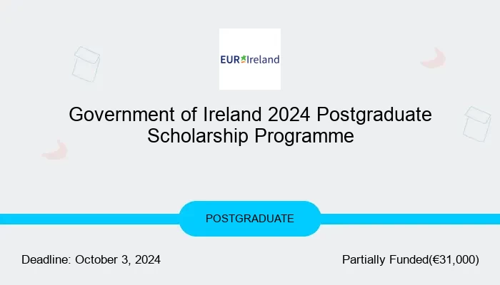 Government of Ireland 2024 Postgraduate Scholarship Programme