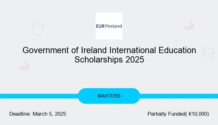 Government of Ireland International Education Scholarships 2025