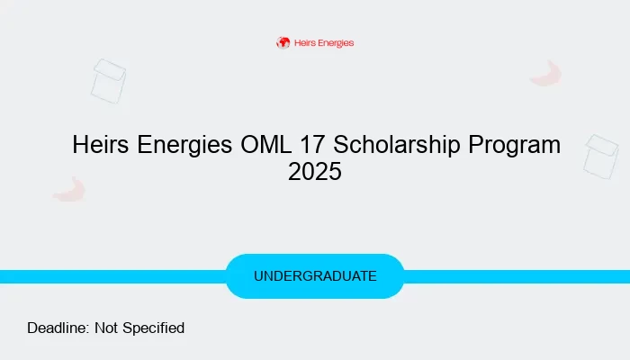 Heirs Energies OML 17 Scholarship Program 2025