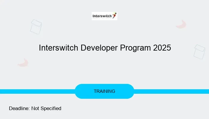Interswitch Developer Program 2025