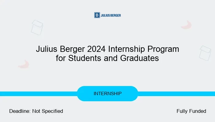 Julius Berger 2024 Internship Program for Students and Graduates