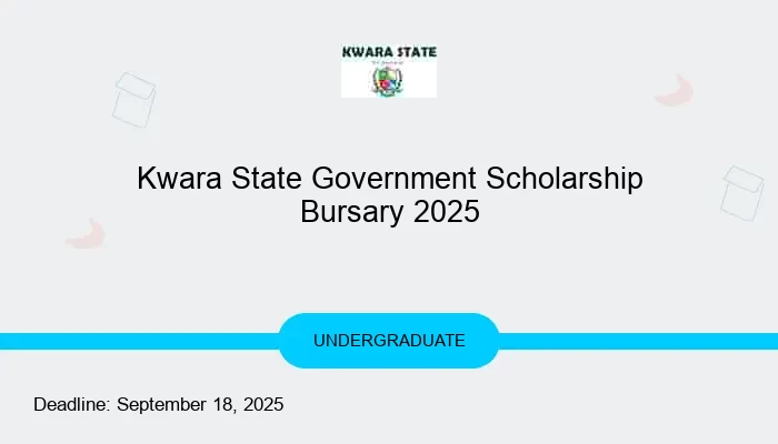 Kwara State Government Scholarship Bursary 2025