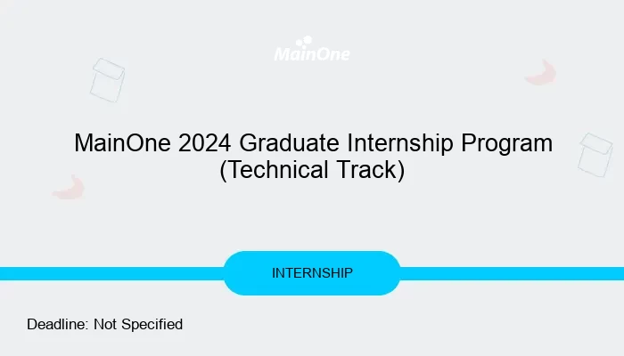 MainOne 2024 HR Intern, Learning and Development (Contract)