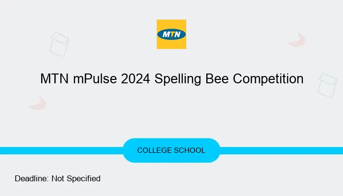 MTN mPulse 2024 Spelling Bee Competition