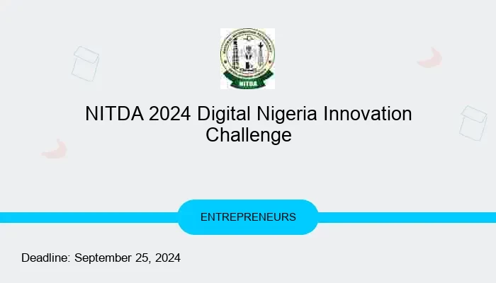 NITDA 2024 Digital Nigeria Innovation Challenge