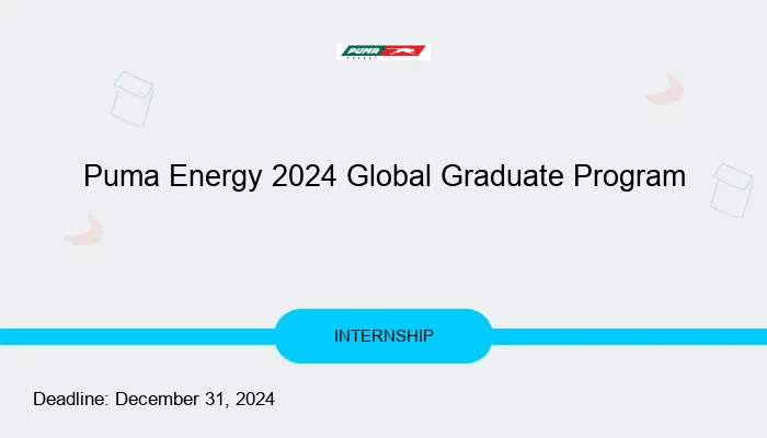 Puma Energy 2024 Global Graduate Program