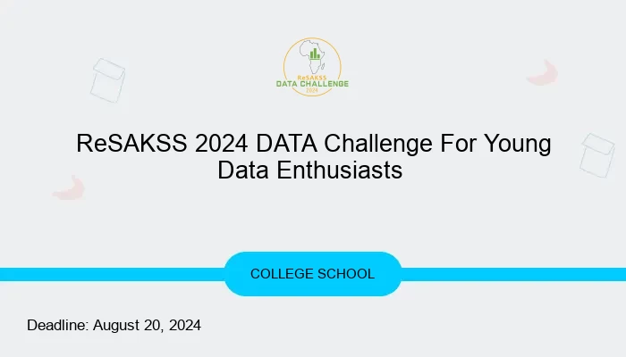 ReSAKSS 2024 DATA Challenge For Young Data Enthusiasts