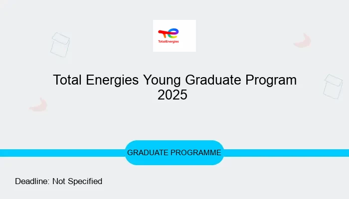 Total Energies Young Graduate Program 2025