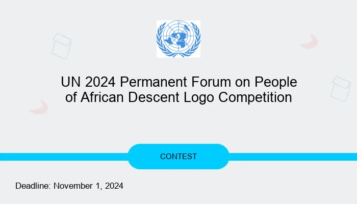 UN 2024 Permanent Forum on People of African Descent Logo Competition