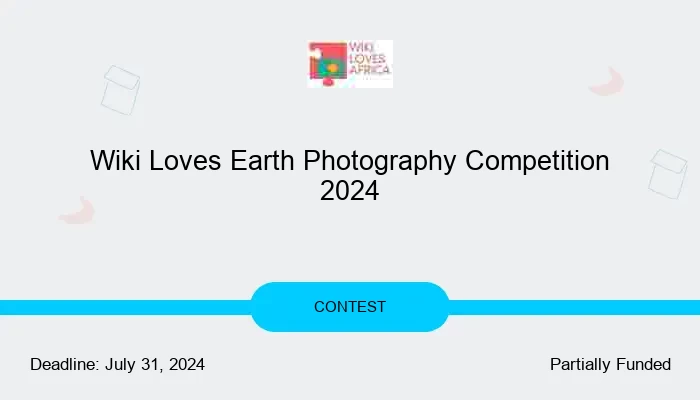 Wiki Loves Earth Photography Competition 2024