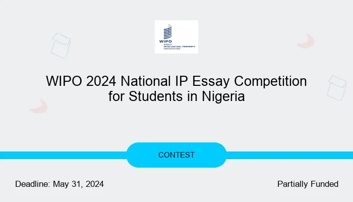 WIPO 2024 National IP Essay Competition for Students in Nigeria